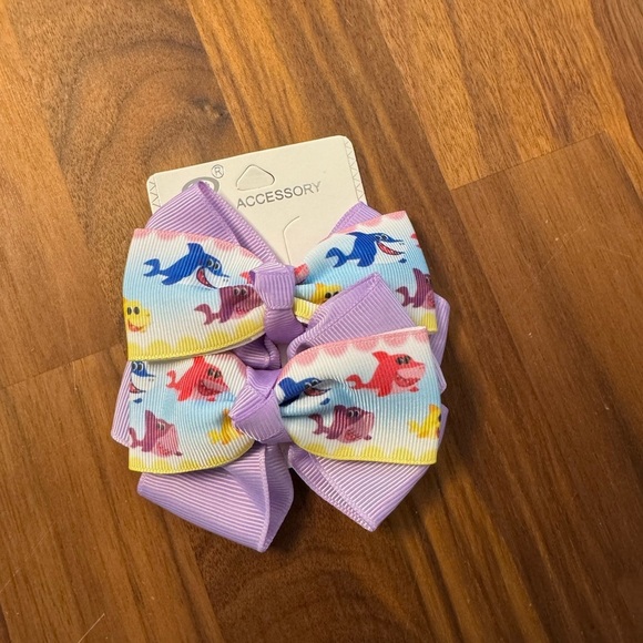 ‼️5/$25‼️ Colorful Purple Hair Bow Set of 2 - Picture 1 of 1
